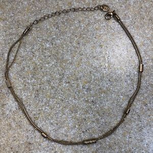 Gold choker